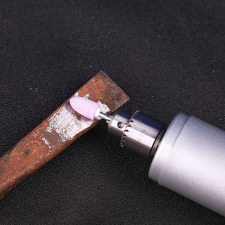 10 Chiếc Đầu Đánh Bóng Mài Mòn Gắn Đá Cho Dụng Cụ Xoay Đá Mài Bánh Xe Đầu Dụng Cụ Phụ Kiện 3-12 Mm Hình Viên Đạn / Hình Trụ