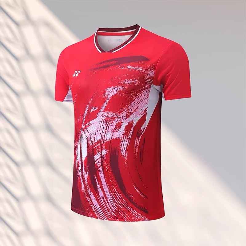 Mùa Hè Mới Yonex Cầu Lông Áo Unisex Cặp Đôi Lưới Nhanh Khô Áo Sơ Mi Ngoài Trời Chạy Bộ Thể Dục Tập Thể Dục Thể Thao Hàng Đầu