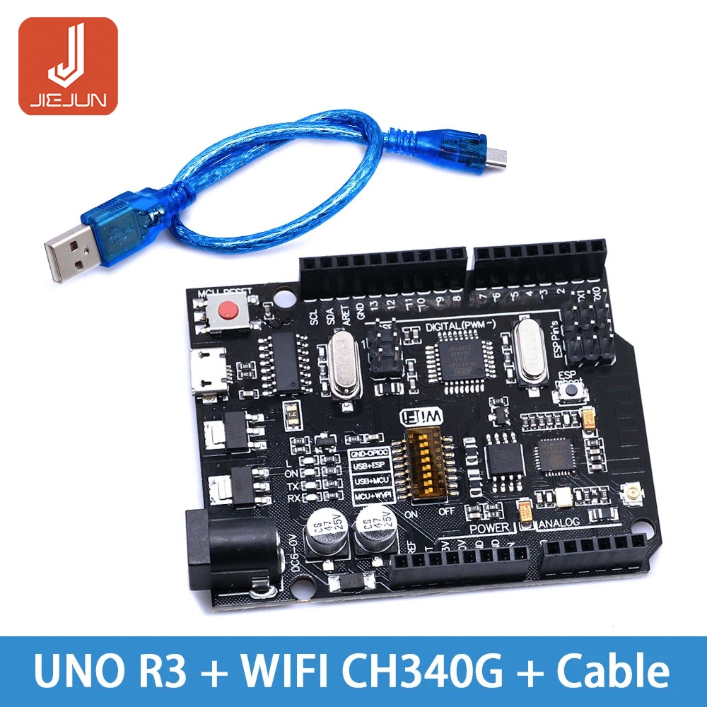 Uno R3 Hộp Chính Thức ATMEGA16U2 UNO + WiFi R3 Chính Hãng ATMEGA328P ...