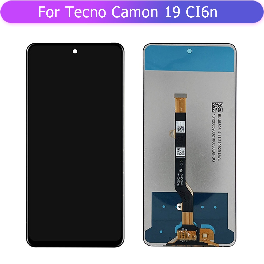 Dành Cho Tecno Camon 19 CI6n Màn Hình LCD Bộ Số Hóa Màn Hình Cảm Ứng Cho Tecno Camon 19 Pro CI7n CI8 CI8n LCD Camon 19 Neo CH6i