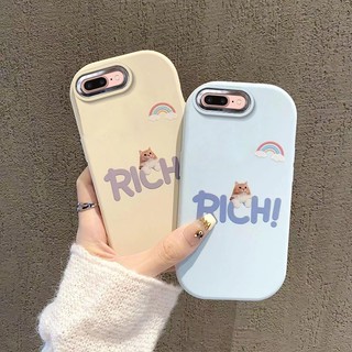 Ốp Lưng Cho iPhone 7 plus 8 plus 7 8 Ốp Điện Thoại Đơn Giản Và Đẹp Dễ Thương Silicon Mềm Ống Kính Có Bảo Vệ Toàn Diện Và Chức Năng Chống Rơi