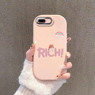 Ốp Lưng Cho iPhone 7 plus 8 plus 7 8 Ốp Điện Thoại Đơn Giản Và Đẹp Dễ Thương Silicon Mềm Ống Kính Có Bảo Vệ Toàn Diện Và Chức Năng Chống Rơi