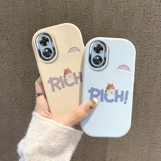 Ốp Lưng Cho OPPO A17 A17K A97 5G A38 4G A18 Ốp Điện Thoại Đơn Giản Và Đẹp Dễ Thương Silicon Mềm Ống Kính Có Bảo Vệ Toàn Diện Và Chức Năng Chống Rơi
