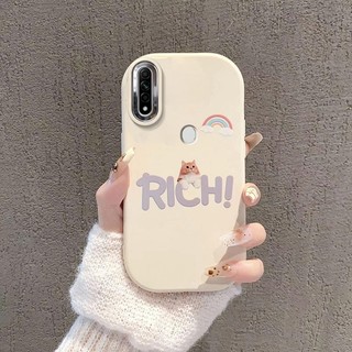 Ốp Lưng Cho OPPO A31 2020 Ốp Điện Thoại Đơn Giản Và Đẹp Silicon Mềm Dễ Thương Ống Kính Có Bảo Vệ Toàn Diện Và Chức Năng Chống Rơi