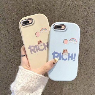 Ốp Lưng Cho OPPO A5S A12 A7 F9 Ốp Điện Thoại Đơn Giản Và Đẹp Silicon Mềm Dễ Thương Ống Kính Có Bảo Vệ Toàn Diện Và Chức Năng Chống Rơi