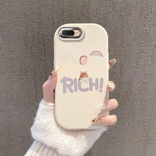 Ốp Lưng Cho OPPO A5S A12 A7 F9 Ốp Điện Thoại Đơn Giản Và Đẹp Silicon Mềm Dễ Thương Ống Kính Có Bảo Vệ Toàn Diện Và Chức Năng Chống Rơi