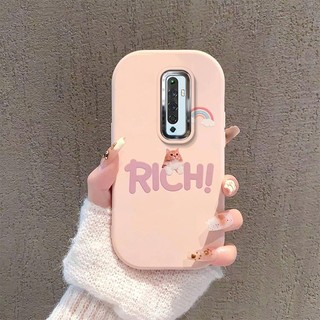 Ốp Lưng Cho OPPO Reno2 f Reno 2z Ốp Điện Thoại Đơn Giản Và Đẹp Silicon Mềm Dễ Thương Ống Kính Có Bảo Vệ Toàn Diện Và Chức Năng Chống Rơi