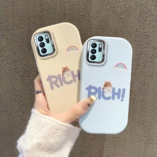 Ốp Lưng Cho OPPO RENO 6 5G RENO 6Z 5G Ốp Điện Thoại Đơn Giản Và Đẹp Dễ Thương Silicon Mềm Ống Kính Có Bảo Vệ Toàn Diện Và Chức Năng Chống Rơi