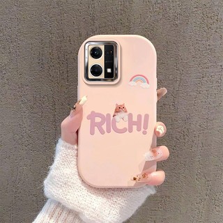 Ốp Lưng Cho OPPO RENO 7 4G RENO 8 4G Vỏ Điện Thoại Đơn Giản Và Đẹp Dễ Thương Silicon Mềm Ống Kính Có Bảo Vệ Toàn Diện Và Chức Năng Chống Rơi