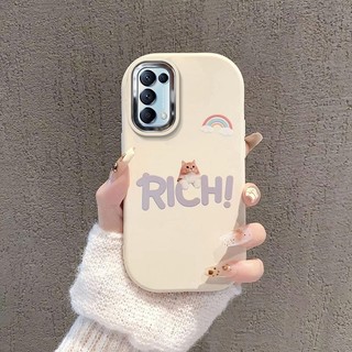 Ốp Lưng Cho OPPO Reno4 reno5 reno 5k Vỏ Điện Thoại Đơn Giản Và Đẹp Dễ Thương Silicon Mềm Ống Kính Có Bảo Vệ Toàn Diện Và Chức Năng Chống Rơi