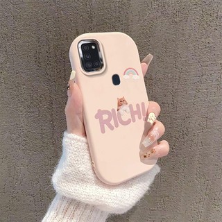 Ốp Lưng Dành Cho Samsung A21S Vỏ Điện Thoại Đơn Giản Và Đẹp Silicon Mềm Dễ Thương Ống Kính Có Bảo Vệ Toàn Diện Và Chức Năng Chống Rơi