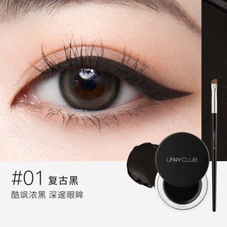 【UNNY】Kem kẻ mắt cầm tay bền lâu tự nhiên nhanh khô không thấm nước