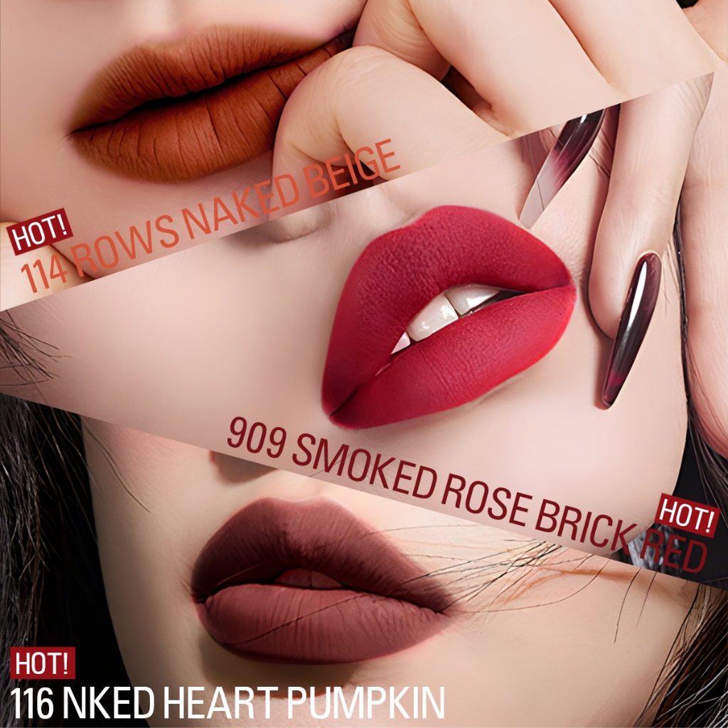 Ảnh Bộ Son Môi Chất Lỏng Pudaier Matte Lâu Dài Son Tint 5 Màu Bộ Chống Thấm Nước Chống Dính Cốc Sương Bề Mặt Môi Glaze Trang Điểm 2