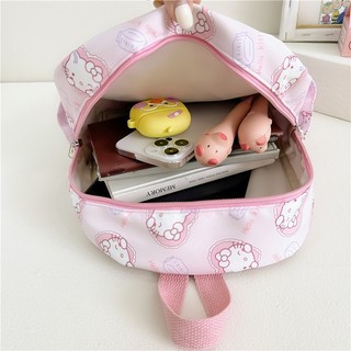 🎀Balo đi học siêu nhẹ họa tiết hoạt hình xinh xắn cho bé gái mẫu giáo,Ba lô trẻ em Kuromi, có hai kích cỡ
