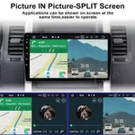 Carplay không dây 2 Din Âm thanh nổi trên ô tô TS9 MP5 Đài phát thanh ô tô 7 "9" 10 inch Đài phát thanh nổi FM trên ô tô Bluetooth Máy nghe nhạc MP5 Máy nghe nhạc USB Camera lùi không có android không có gps — ảnh 2