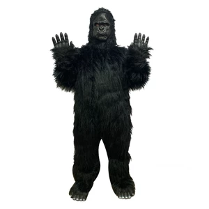 Trang Phục Người Lớn Gorilla Halloween Cao Cấp Cho Nam, Áo liền quần Hóa Trang Quái Vật Khủng Long Godzilla, Động Vật, Phù Hợp Đảng Trò Chơi, Sân Khấu