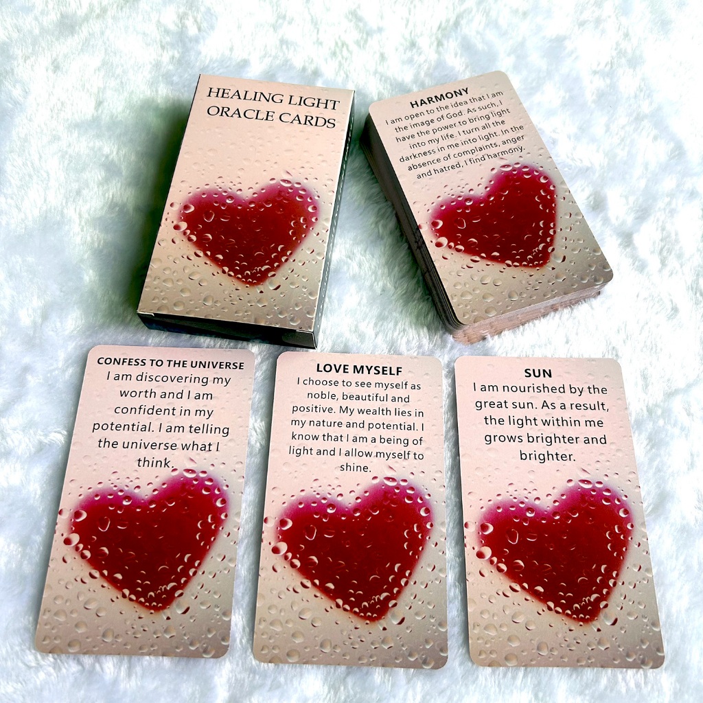 55 Chiếc 12 * 7cm Đẹp Tiếng Anh Oracle Tarot Thẻ Linh Hồn Thoải Mái Tin ...