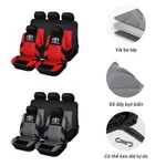 SuperAuto Bộ Bọc Bảo Vệ Ghế Ngồi Xe Hơi Toyota  Xe Bọc Bảo Vệ Ghế Ngồi Cho Xe Ô Phụ KiệN Trang Trí Ô Tô — ảnh 2
