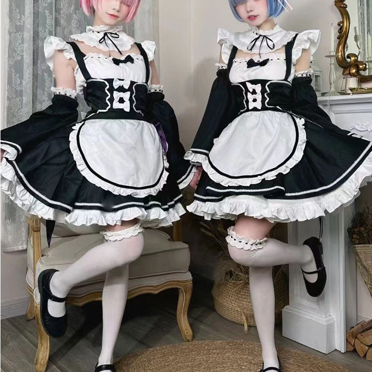 R RE: Zero-Starting Life in Another World Ram Rem cosplay Trang Phục ...