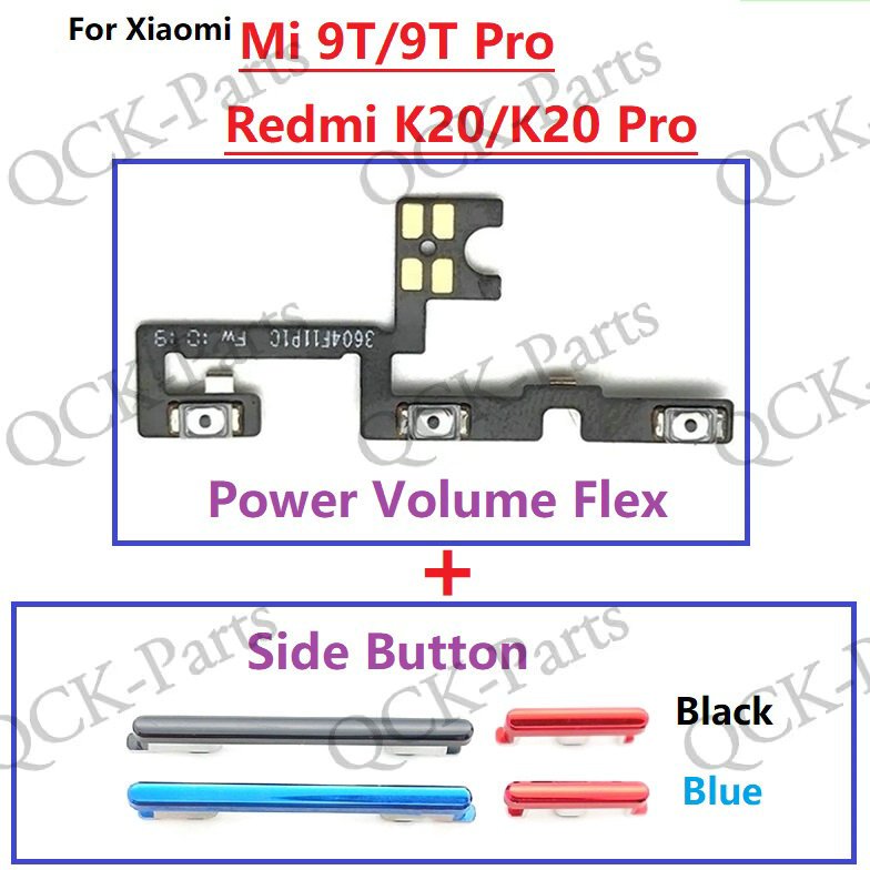 Nút âm lượng công tắc nguồn Flex cho XiaoMi Mi 9T Pro Redmi K20 Pro ...