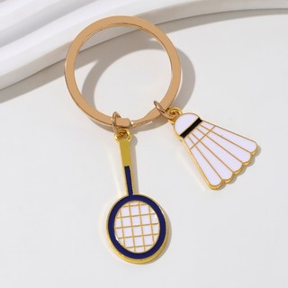 Hoạt Hình Cầu Lông Dụng Cụ Thể Thao Men Móc Khóa Dễ Thương Cho Nữ Quà Tặng Tốt Trang Sức Handmade