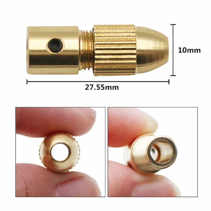 7 Cái / bộ 2 / 2,35 / 3.17 / 4.05 / 5.05 Mm Đồng Collet Mini Khoan Chucks Cho Động Cơ Điện Trục Mũi Khoan Dụng Cụ Khoan Chuck Adapter