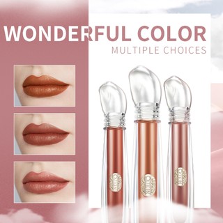 CATKIN Fairy Tale Liquid Lipstick Lip Glaze Nhung mờ trà nâu màu đỏ nhung 1.5g