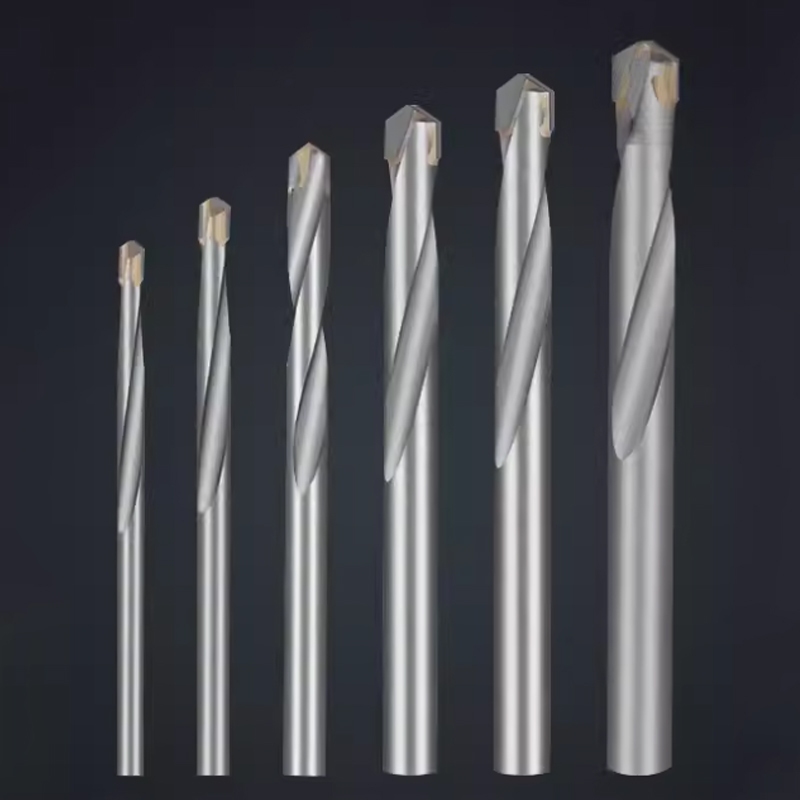 1 Máy Khoan Hợp Kim Carbide Thép Vonfram Xoắn Mũi Khoan Gỗ Kim Loại Lỗ Cắt Cho Máy Tiện CNC Dụng Cụ Khoan 3 ~ 12mm
