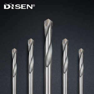 1 Máy Khoan Hợp Kim Carbide Thép Vonfram Xoắn Mũi Khoan Gỗ Kim Loại Lỗ Cắt Cho Máy Tiện CNC Dụng Cụ Khoan 3 ~ 12mm
