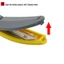 Móc Dao PVC Acrylic Ban Hướng Dẫn Sử Dụng Phong Bì Cắt Giấy Mini Hộp Dao Dụng Cụ Cắt Với Lưỡi Dao Thay Thế