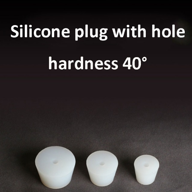 1 Chiếc Silicon Lên Men Bao Cắm Nút Chặn Lỗ Airlock Van Pha Rượu Cao Su Lên Men Nắp Tiếp Liệu