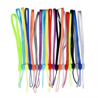 10 Chiếc Nylon Tay Dây Điện Thoại Di Động Dây Treo Điện Thoại Di Động Datachable Ngắn Sling Vòng Cổ Dây