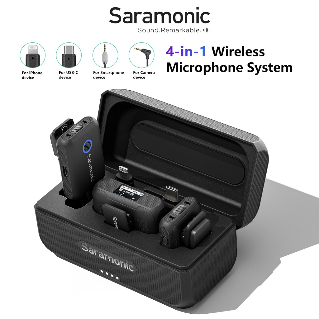 Saramonic Blink500B2 + Micro Không Dây Micro Lavalier Chuyên Nghiệp Có ...