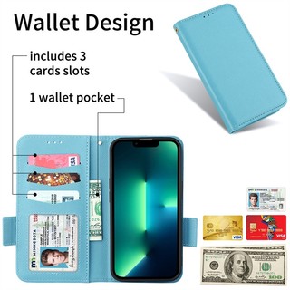 Bao Da Lật Ví Cho iPhone 12 Mini 11 Pro Max 6 6s 7 8 Plus X Xr Xs Max Se 2 3 2020 Khe Cắm Thẻ Đứng Có Dây Buộc Tay Vỏ Bảo Vệ Chống Sốc