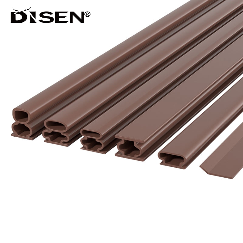 6m / Cuộn Dây Niêm Phong Cao Su Silicon Tự Dính Cửa Sổ Cách Âm Thời Tiết Tước Khoảng Cách Chặn I Loại