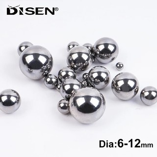 50 / 100 Chiếc Vòng Bi Thép Carbon Chắc Chắn Vòng Bi Phụ Kiện Đường Kính 6mm 6.5mm 7mm 7.5mm 8mm 8.5 / 9 / 9.5 / 10mm Màu Bạc