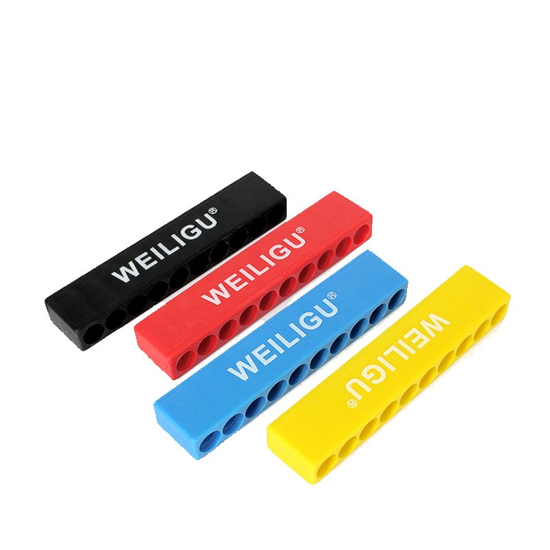 1pc Tua Vít Lỗ 10 / 12 Lỗ Hex Shank Bit Giá Đỡ Đầu Nhựa Hộp Bảo Quản Dụng Cụ 1 / 4 Inch Chuôi Lục Giác Mũi Khoan Tổ Chức