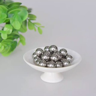 50 / 100 Chiếc Vòng Bi Thép Carbon Chắc Chắn Vòng Bi Phụ Kiện Đường Kính 6mm 6.5mm 7mm 7.5mm 8mm 8.5 / 9 / 9.5 / 10mm Màu Bạc