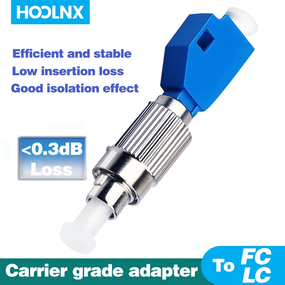 Bộ chuyển đổi sợi quang HOOLNX Chế độ đơn 9 / 125um FC Nam sang LC Nữ FC- LC (Nam-Nữ) Bộ chuyển đổi sợi lai