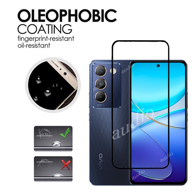 Phim Kính Cường Lực 2in1 Cho Vivo y100 4G 5G 2024 Bảo Vệ Màn Hình Phim Ống Kính Máy Ảnh HD Mềm Cho Vivo y100 Y 100 100Y VivoY100 4G 5G Bảo Vệ Màn Hình Phim Điện Thoại