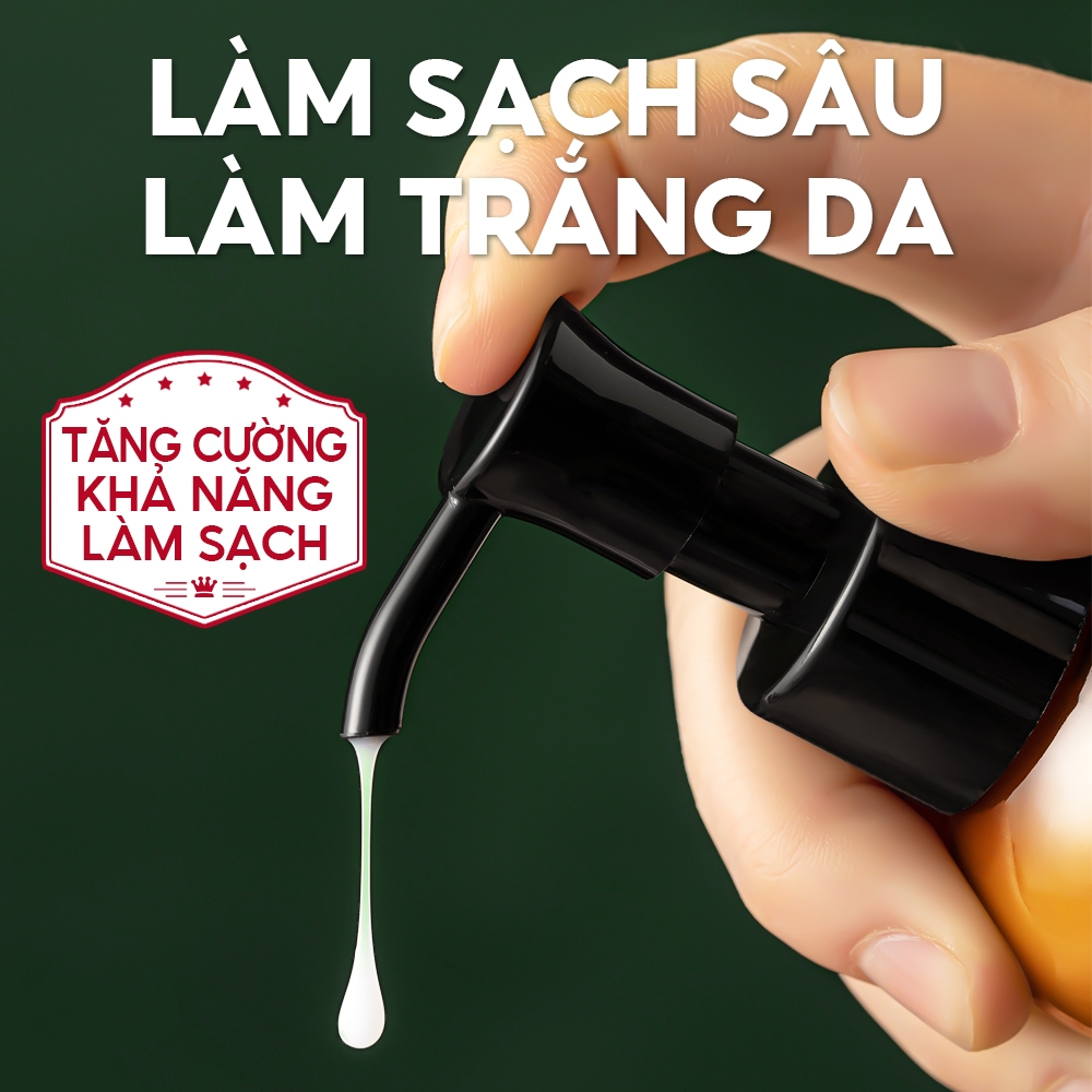 Ảnh Sữa rửa mặt α-Arbutin VIBRANT GLAMOUR Làm sạch sâu & làm trắng & cải thiện vết thâm & chống oxy hóa 100g 2