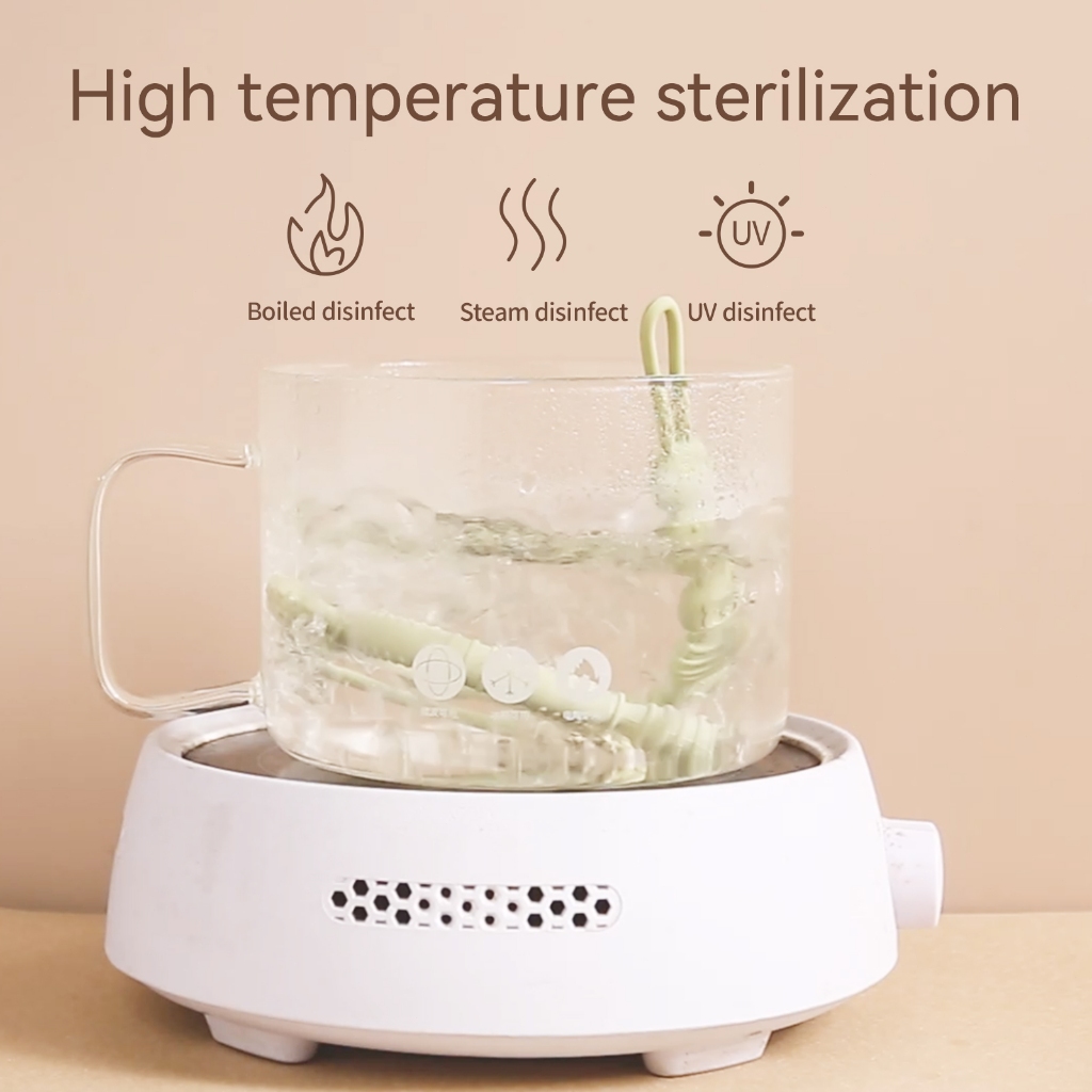 Ảnh Bé Silicone Miếng Dán Hình Động Vật Bé Răng Hàm Đồ Chơi BPA MIỄN PHÍ Cấp Thực Phẩm Làm Dịu Mọc Răng Cắn Đồ Chơi 3
