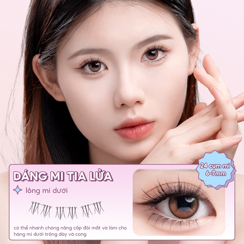FelinWel - Bộ Mi Cụm Đa Dạng Kiểu, Phù Hợp Cho Cả Mắt Trên Và Dưới - Tái Sử Dụng & Bao Gồm Đầy Đủ Dụng Cụ