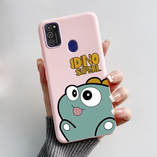 Dành Cho Samsung Galaxy M21 M31 M30S Ốp Lưng Điện Thoại Mới Nhất Họa Tiết Hoạt Hình Mờ Silicon Mềm Thạch Cho SamsungM21 M 31 Vỏ