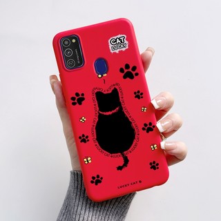 Dành Cho Samsung Galaxy M21 M31 M30S Ốp Lưng Điện Thoại Mới Nhất Họa Tiết Hoạt Hình Mờ Silicon Mềm Thạch Cho SamsungM21 M 31 Vỏ
