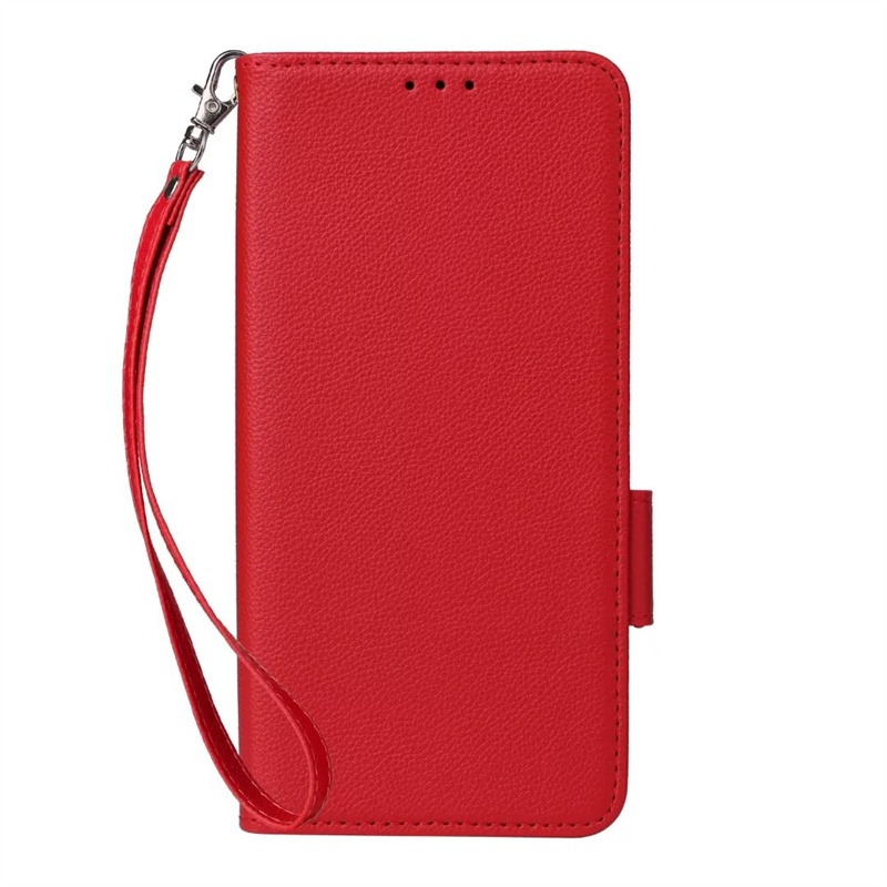 Bao Da Lật Ví Cho iPhone 15 14 Plus 13 12 Mini Pro Max Khe Cắm Thẻ Đứng Có Dây Buộc Tay Chống Sốc Vỏ Bảo Vệ