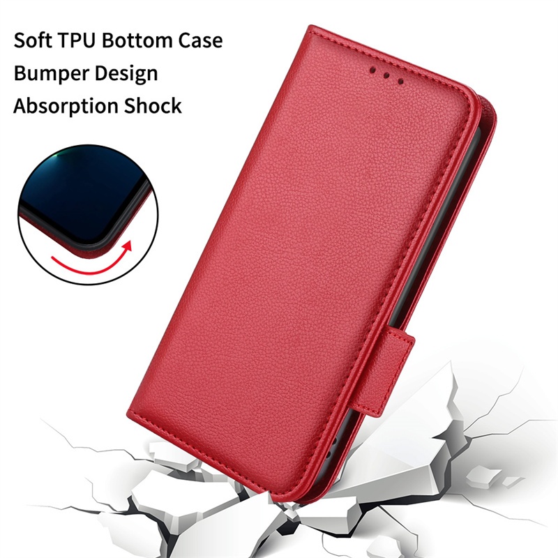 Bao Da Lật Ví Cho iPhone 15 14 Plus 13 12 Mini Pro Max Khe Cắm Thẻ Đứng Có Dây Buộc Tay Chống Sốc Vỏ Bảo Vệ
