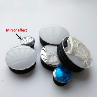 Thép không gỉ Ống Tròn Đầu Nắp Nắp Ống Trống Chèn Cắm Phụ Kiện Nội Thất Đường Kính 16mm 20mm 22mm 25mm 40mm 50mm