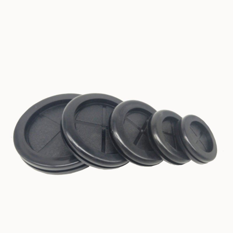 Rãnh Cao Su Grommet 16-60mm Lỗ Trống Dây Cáp Gioăng Cao Su Con Dấu Các Loại Bộ Để Bảo Vệ Dây Cáp Phần Cứng Dụng Cụ