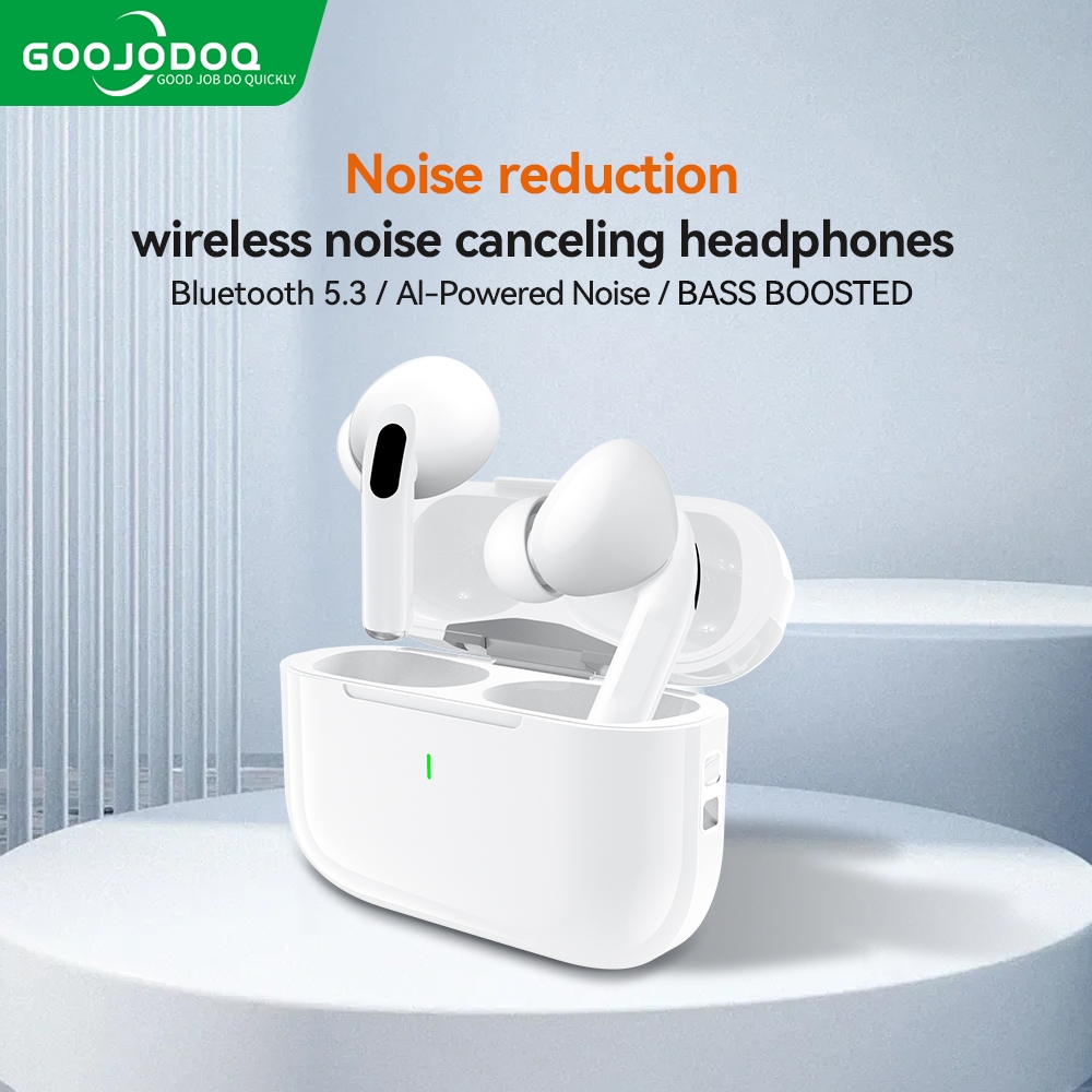 Ảnh 【Free Gift】Tai nghe không dây GOOJODOQ Bluetooth 5.3 có micrô tích hợp Giảm tiếng ồn âm thanh chất lượng cao IPX5 kín nước 1